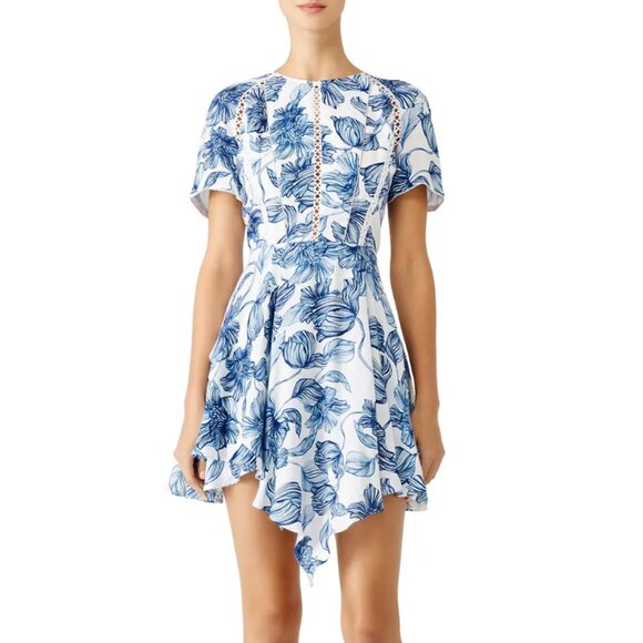STYLESTALKER Blue Magnolia Dress Size XS - Picture 1 of 5